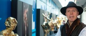 Plastinator Gunther von Hagens in seinem Menschen Museum.