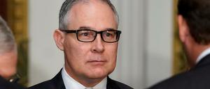 Der Chef der US-Umweltschutzbehörde EPA, Scott Pruitt, will Obamas Clean-Power-Plan abschaffen.