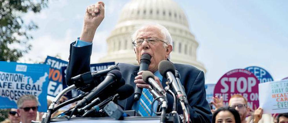 Bernie Sanders war der Ausgebootete – jetzt ist er der aussichtsreichste Bewerber um die Präsidentschaftskandidatur 2020.