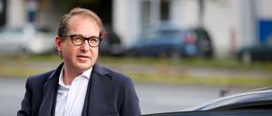 Zweifel an Jamaika: CSU-Landesgruppenchef Alexander Dobrindt 