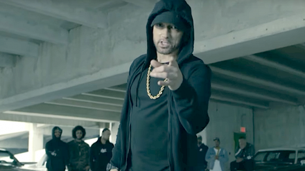 Attacke gegen den Präsidenten: US-Rapper Eminem