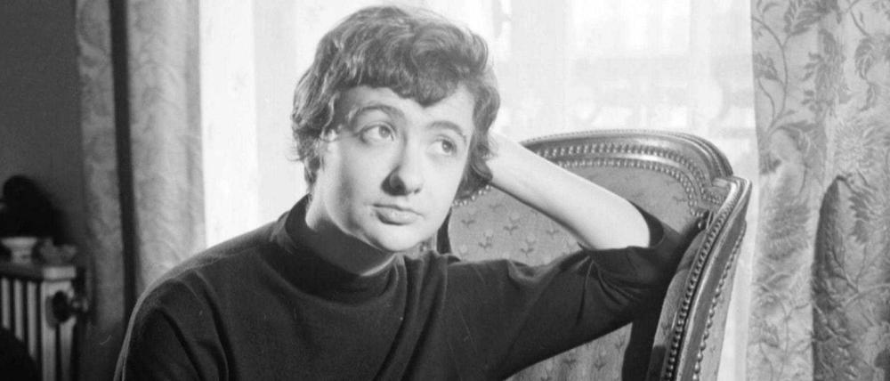 Die französische Schriftstellerin Françoise Sagan. 2004 starb die Autorin im Alter von 69 Jahren.