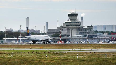 Lufthansa in Tegel.