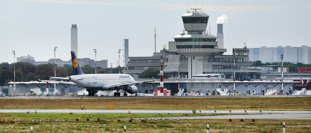 Lufthansa in Tegel.