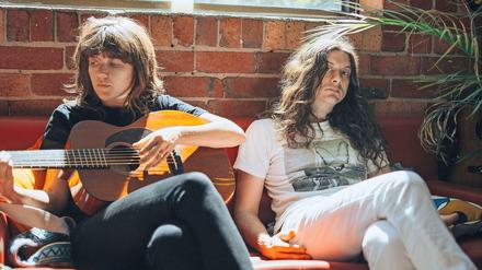 Berauschen sanft. Die Folk-Stars Courtney Barnett und Kurt Vile.