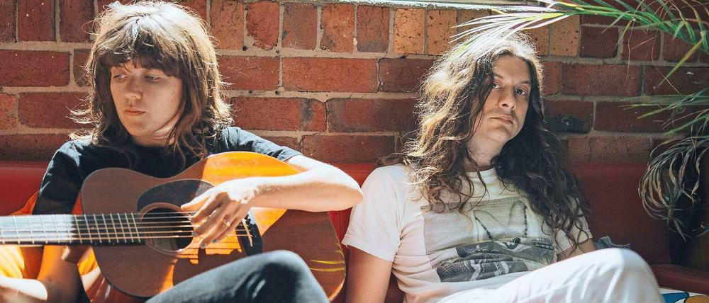 Berauschen sanft. Die Folk-Stars Courtney Barnett und Kurt Vile.
