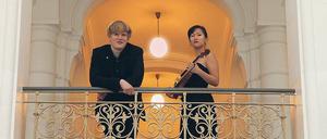 Musikbotschafter. Die Geigerin Julia Gröning und der Pianist Lion Hinrichs.