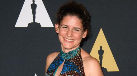 Die deutsche Nachwuchsregisseurin Katja Benrath bei der Verleihung der Studenten-Oscars in Los Angeles.