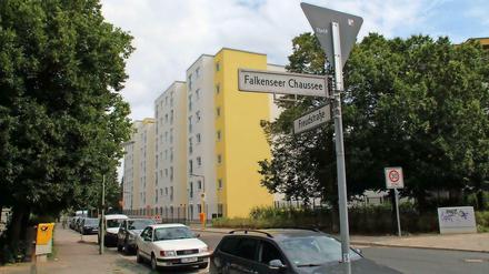 Die neue Gemeinschaftsunterkunft an der Freudstraße.