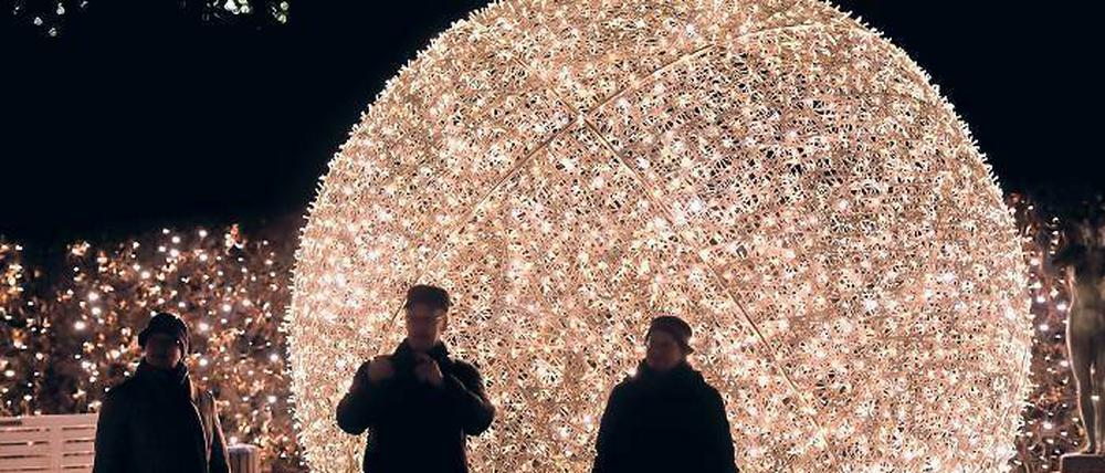 Lichterfest. Der Christmas Garden war im Vorjahr ein großer Erfolg.