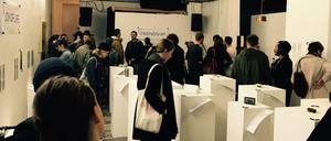 In dieser Woche hat die Ausstellung in der "Galerie Zönotéka" in Neukölln eröffnet.