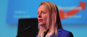 Die AfD-Spitzenkandidatin für die niedersächsische Landtagswahl, Dana Guth.