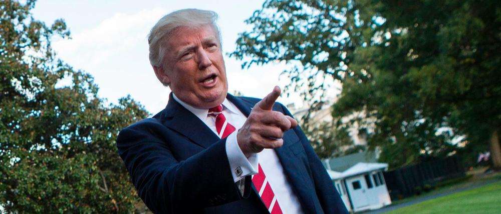 Für US-Präsident Trump gehört auch NBC zu den "Fake News".