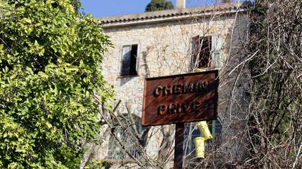 Picassos letztes Wohnhaus in Mougins, unweit von Cannes. 