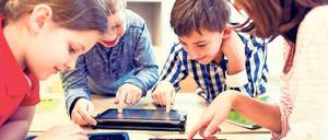 Smarte Kids. Kinder tun sich im Umgang mit neuen Medien oft leichter als Erwachsene. 