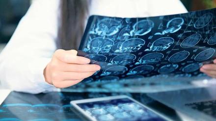 Mediziner filtern heute viele Informationen über die Gesundheit des Patienten aus Bildern. 