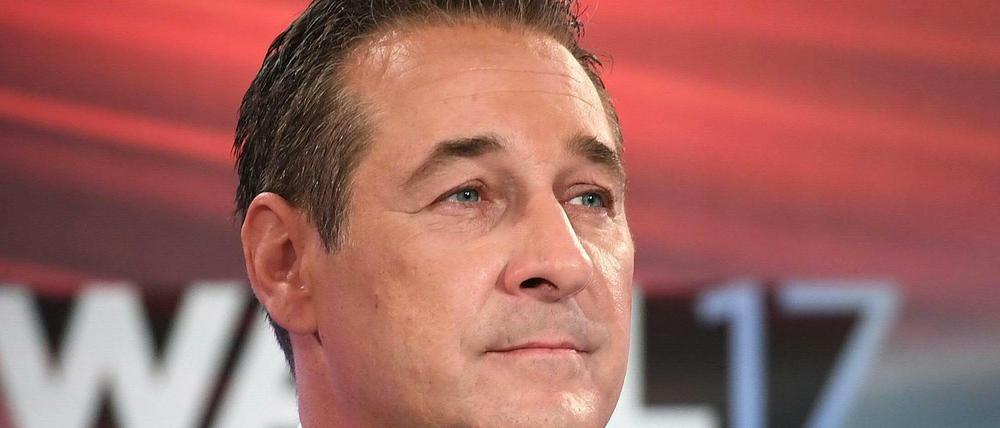 Heinz-Christian Strache.