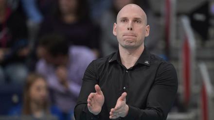 Es läuft noch nicht: Volleys-Trainer Reynolds.