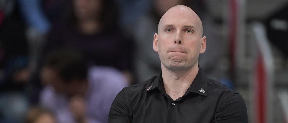 Es läuft noch nicht: Volleys-Trainer Reynolds.