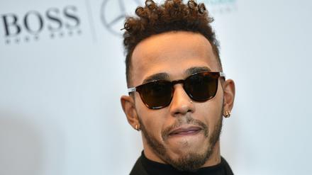 Er ist der Boss. Lewis Hamilton in Berlin.