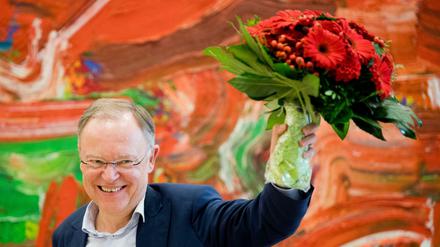 Niedersachsens Ministerpräsident Stephan Weil (SPD) im niedersächsischen Landtag in Hannover.