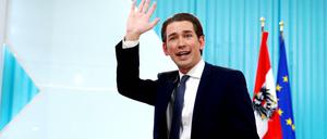 Österreichs Wahlsieger Sebastian Kurz (ÖVP). 