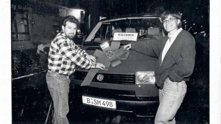 Dank der Spenden der Tagesspiegel-Leser schickte die Stadtmission Mitte der 90er Jahre den ersten Kältebus für Obdachlose auf Berlins Straßen. 