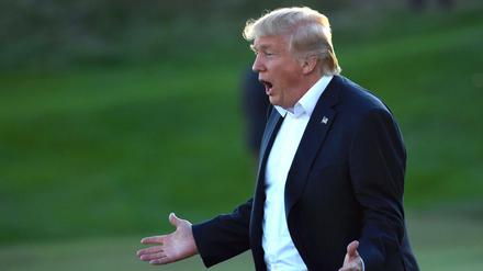 US-Präsident Donald Trump ist alles andere als begeistert von den Protestaktionen im Sport.
