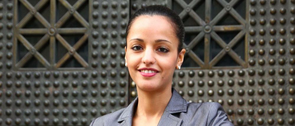 Sawsan Chebli, Berliner Staatssekretärin. 