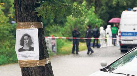 Für immer vermisst. Mit Zetteln suchte Susanne Fontaines Ehemann nach seiner Frau.