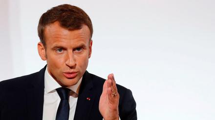 Der französische Präsident Emmanuel Macron. 