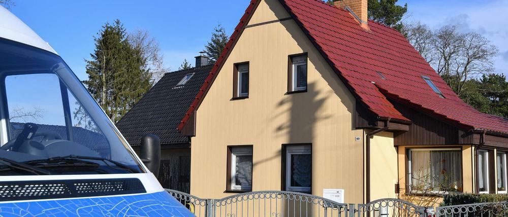 Tatort in Müllrose: Hier starb die Oma des Angeklagten.