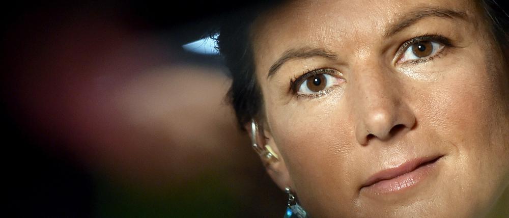 Sie bleibt die mächtigste Politikerin der Linkspartei: Sahra Wagenknecht.