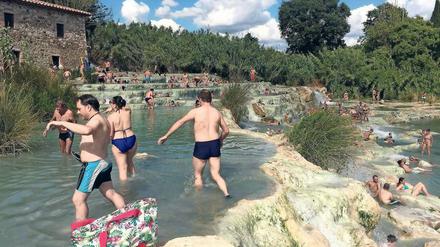 Die Wasserfälle sind für alle da.