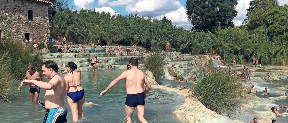 Die Wasserfälle sind für alle da.