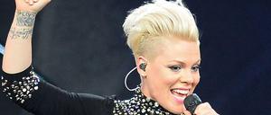 Sängerin Pink im Januar 2014 bei einem Konzert in Las Vegas.