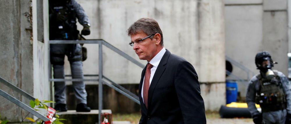 Berlins Polizeipräsident Klaus Kandt.