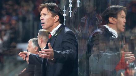 Aufregendes Wochenende. Uwe Krupp erlebte mit den Eisbären gegen Nürnberg und München zwei enge Spiele. 