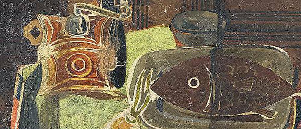 Mit Mühle. Georges Braques Gemälde „Le moulin à Café“ von 1942.