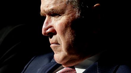 Der ehemalige US-Präsident George W. bei einer Veranstaltung am Donnerstag in New York.