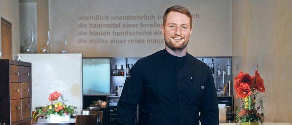 Der Berliner Meisterkoch 2017: Sebastian Frank vom „Horváth“ in Kreuzberg.