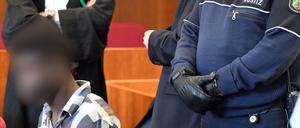 Der Angeklagte Eric X. zeigte vor Gericht keine Reue.