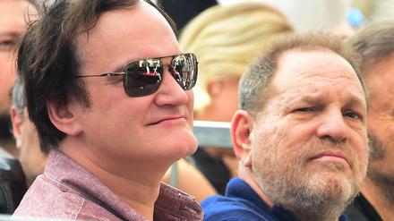 Langjährige Freunde: Quentin Tarantino (links) und Harvey Weinstein - hier im Jahr 2016.