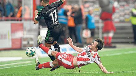 Starkes Debüt. Peter Kurzweg (r.) überzeugte gegen Fürth.