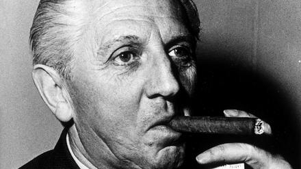 Salonkommunist. Erwin Piscator im Jahr 1959.