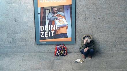Auf der Straße zu Hause. Viele Berliner Wohnungslose kommen aus anderen Ländern. 