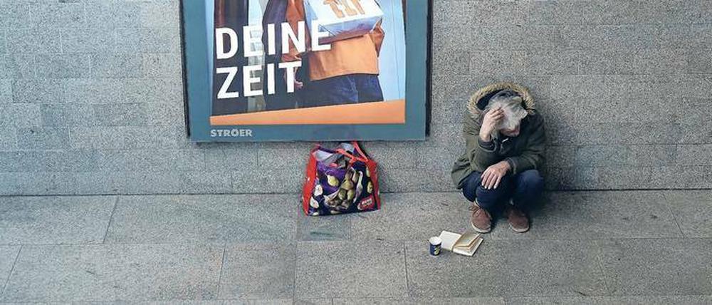 Auf der Straße zu Hause. Viele Berliner Wohnungslose kommen aus anderen Ländern.
