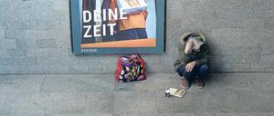 Auf der Straße zu Hause. Viele Berliner Wohnungslose kommen aus anderen Ländern. 