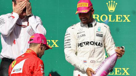 Nach einem zweiten Platz für Tobias Vettel reicht es für Lewis Hamilton in Texas noch nicht ganz zum Weltmeistertitel