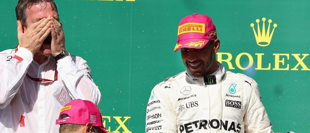Nach einem zweiten Platz für Tobias Vettel reicht es für Lewis Hamilton in Texas noch nicht ganz zum Weltmeistertitel